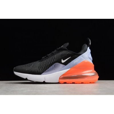 Nike Bayan Air Max 270 Siyah / Açık Mor / Turuncu Koşu Ayakkabısı Türkiye - EGHFS2QF